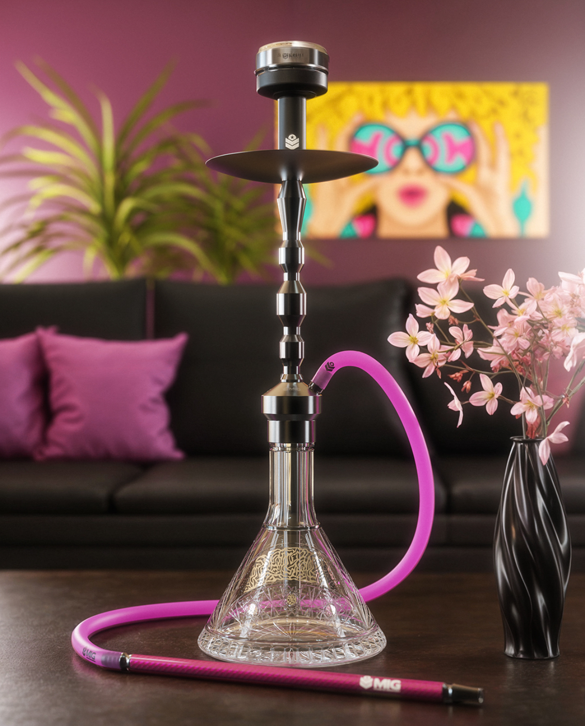 Acheter la meilleure chicha pour les professionnels – MIG G36 V2 pour lounge, bar et restaurant